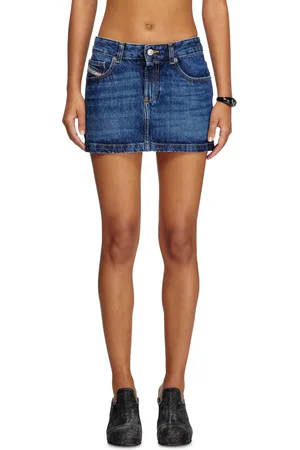 Diesel Mini skirt in denim Skirts Woman