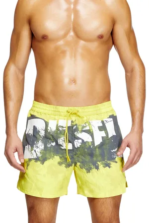 Diesel Mid-length swim shorts with graphic print Swim shorts Man