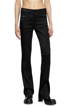 Diesel 5-pocket pants in stretch satin Pants Woman