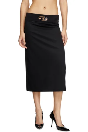 Diesel A-line midi skirt Skirts Woman
