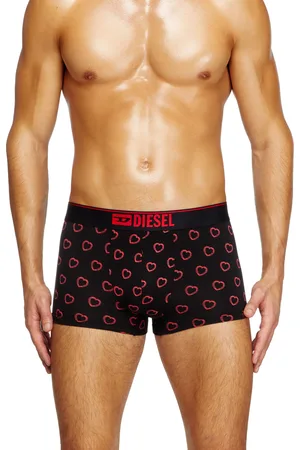 Diesel Three-pack boxer briefs with heart motif Trunks Man