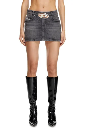 Diesel Mini skirt in denim Skirts Woman