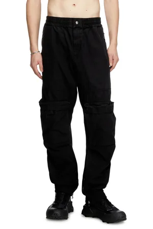 Diesel Cargo pants in faded organic cotton Pants Man