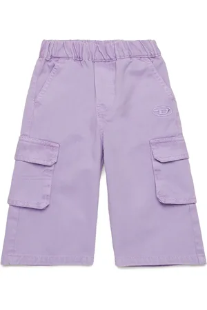Diesel Cargo pants in cotton gabardine Pants Woman