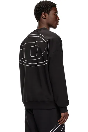 Diesel Sweatshirt with logo embroidery Sweaters Man