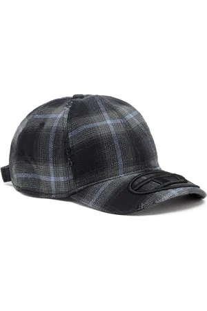 Diesel Cotton check baseball cap Caps Man