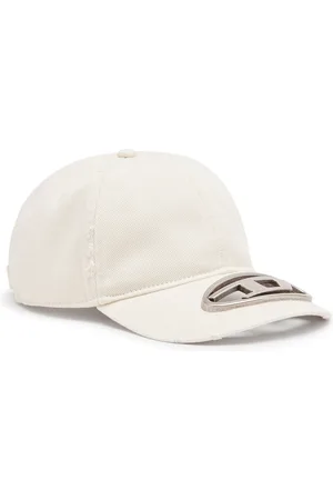 Diesel Baseball cap with metal Oval D plaque Caps Man
