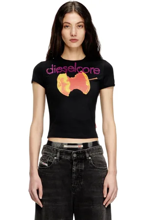 Diesel T-shirt with Core logo T-Shirts Woman