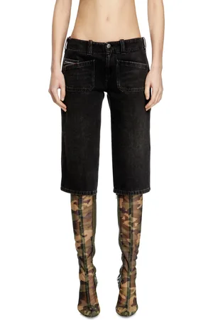 Diesel Capri shorts in denim Shorts Woman