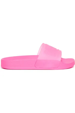 Diesel Semi-transparent rubber pool slides Footwear Unisex