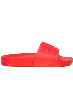 Diesel Semi-transparent rubber pool slides Footwear Unisex