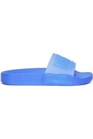 Diesel Semi-transparent rubber pool slides Footwear Unisex