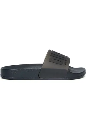 Diesel Semi-transparent rubber pool slides Footwear Unisex