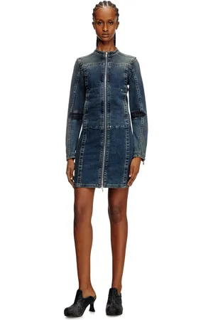 Diesel Short dress in Rehab denim Dresses Woman