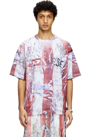 Diesel T-shirt with trompe l