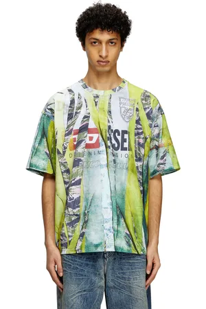 Diesel T-shirt with trompe l