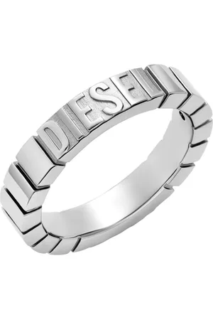 Diesel Stainless Steel Band Ring Rings Unisex