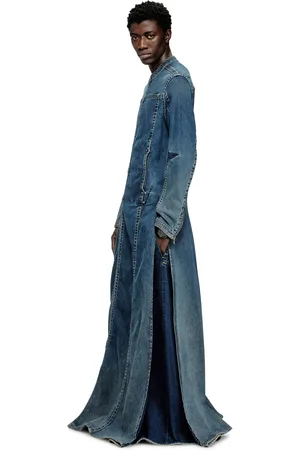 Diesel Extreme coat in Rehab denim Denim Jackets Man