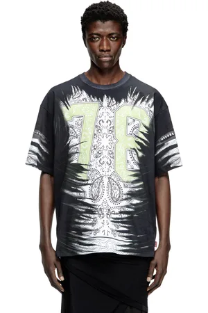 Diesel T-shirt with 78 bandana print T-Shirts Man