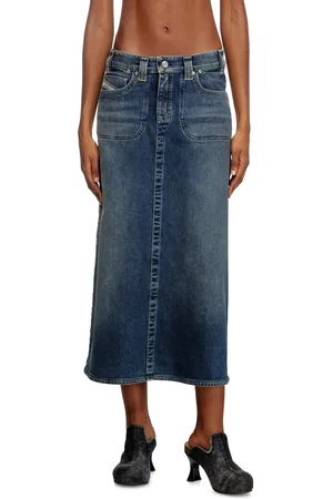 Diesel Midi skirt in Rehab denim Skirts Woman