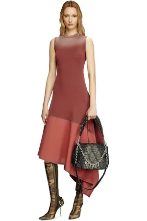 Diesel Asymmetric sleeveless dress Dresses Woman