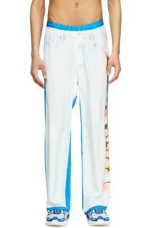 Diesel Relaxed pant with graffiti print Pants Unisex
