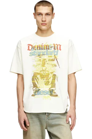 Diesel T-shirt with lyrics print T-Shirts Unisex