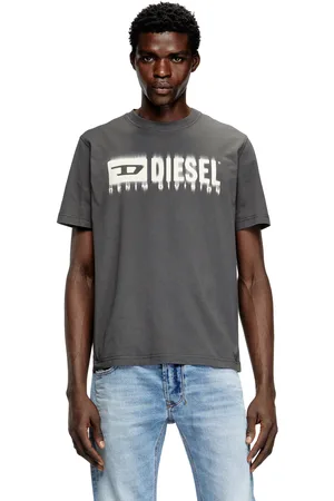 Diesel T-shirt with blurry logo T-Shirts Man
