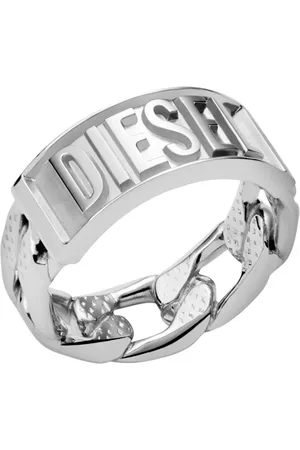Diesel Stainless steel band ring Rings Man