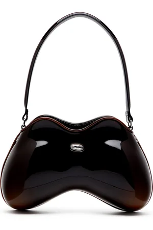 Diesel Double-D-Rigid bag in bicolour PU Shoulder Bags Woman