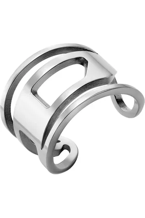 Diesel Stainless Steel Band Ring Rings Unisex