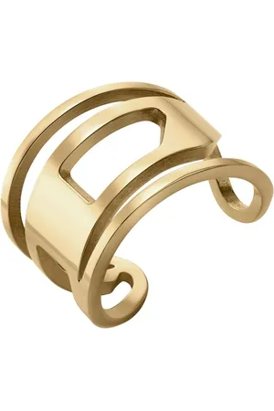 Diesel Tone Stainless Steel Band Ring Rings Unisex