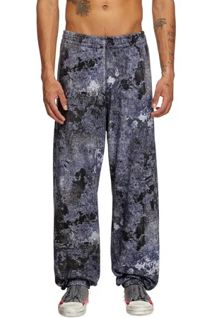 Diesel Sweatpants with marble wash treatment Pants Man