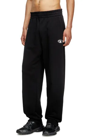 Diesel Sweatpants with metal-effect Oval D logo Pants Man