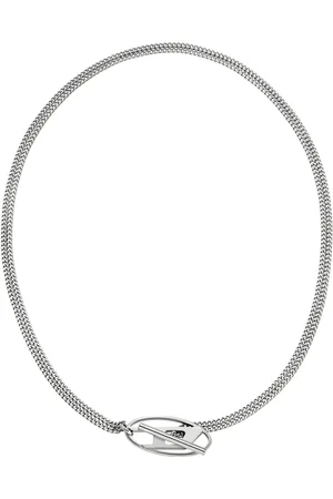 Diesel Stainless Steel Chain Necklace Necklaces Unisex