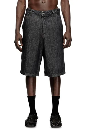 Diesel Shorts in rinse-wash denim Shorts Man