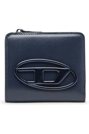 Diesel Zipped leather card holder Zip-Round Wallets Man