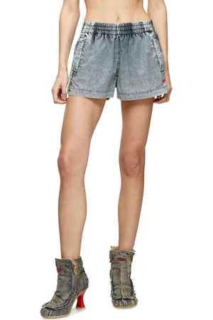 Diesel Boxer shorts in treated Taslan Shorts Woman