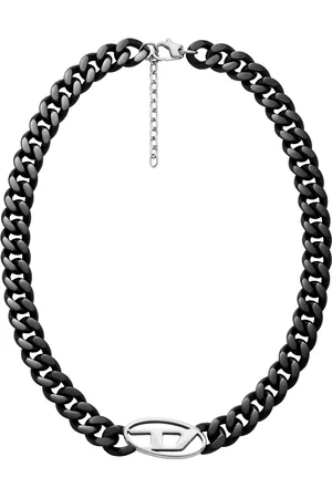 Diesel Stainless Steel Chain Necklace Necklaces Unisex