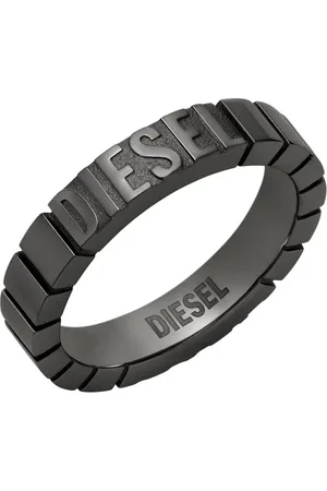 Diesel Stainless Steel Band Ring Rings Unisex