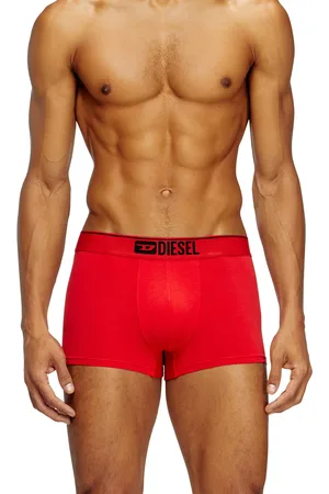 Diesel Three-pack of plain boxer Trunks Man
