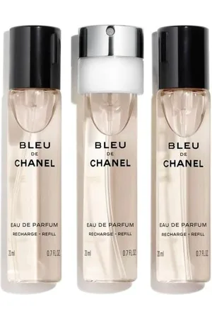 CHANEL BLEU DE FLAKON TWIST AND SPRAY Z ZESTAWEM WYMIENNYCH WKŁADÓW – WODA PERFUMOWANA 60 ml Męskie