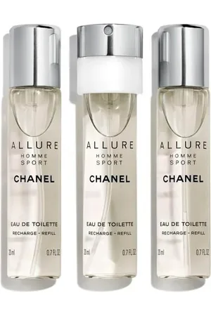 CHANEL ALLURE HOMME SPORT ZESTAW WYMIENNYCH WKŁADÓW TWIST AND SPRAY – WODA TOALETOWA 60 ml Męskie