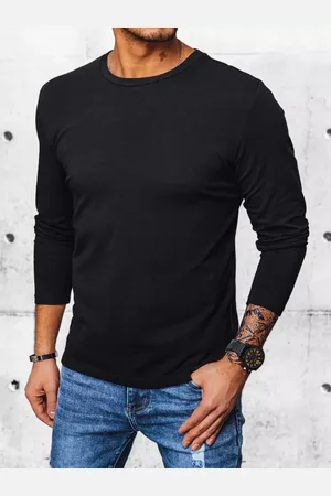 D-Street Longsleeve męski czarny LX0559