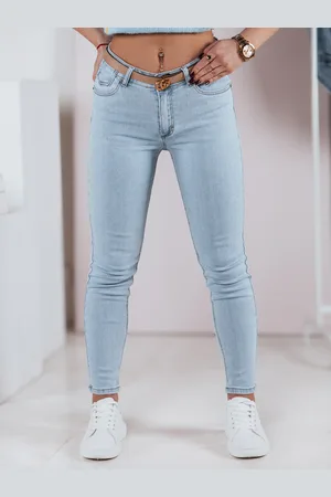 D-Street Spodnie damskie jeansowe skinny ELASTICON UY2369