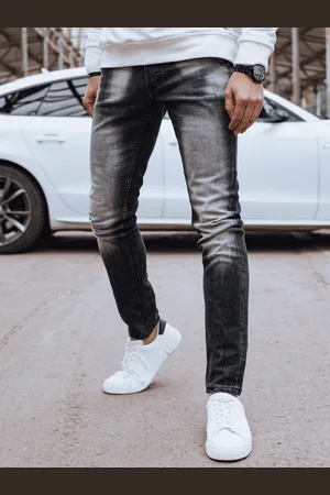 D-Street Spodnie męskie czarne UX3818