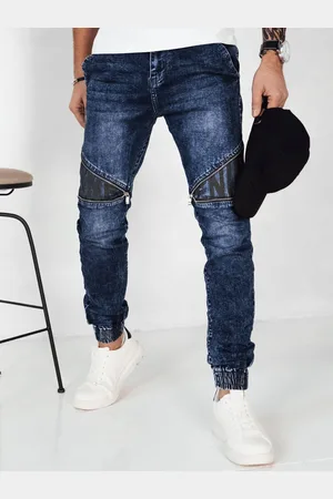 D-Street Spodnie męskie jeansowe niebieskie UX4135