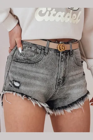 D-Street Spodenki damskie jeansowe SHORT LIFE szare SY0478