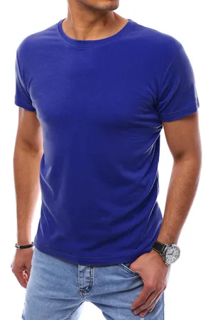 D-Street T-shirt męski niebieski RX5307