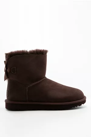 UGG Kobieta Śniegowce - śniegowce W MINI BAILEY BOW II BURNT CEDAR 1016501-BCDR